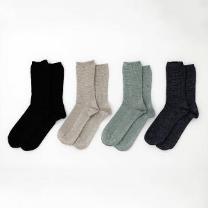 靴下 メンズ OBSCURE SOCKS M TAXUS オブスキュアソックス タクサス 25-28cm スニーカー 春 夏 日本製 リネン 麻 おしゃれ プレゼント｜htdd