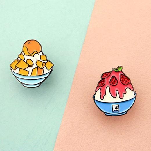 ピンバッジ pppppins ピンズ バッジ ピンバッチ ブローチ かわいい