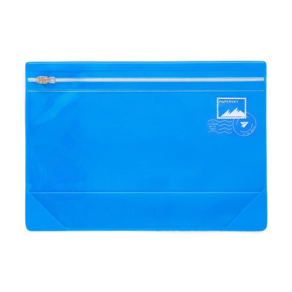 クリアポーチ PAPERSKY Flat Pouch(L) ペーパースカイ フラットポーチ L トラ...