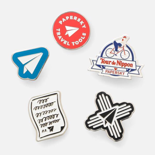 ピンバッジ PAPERSKY Pins ペーパースカイ ピンズ バッジ ピンバッチ ブローチ