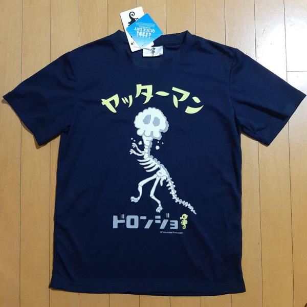 ヤッターマン　半袖Tシャツ　M　黒　ドロンジョ　タツノコプロ　クイックドライ