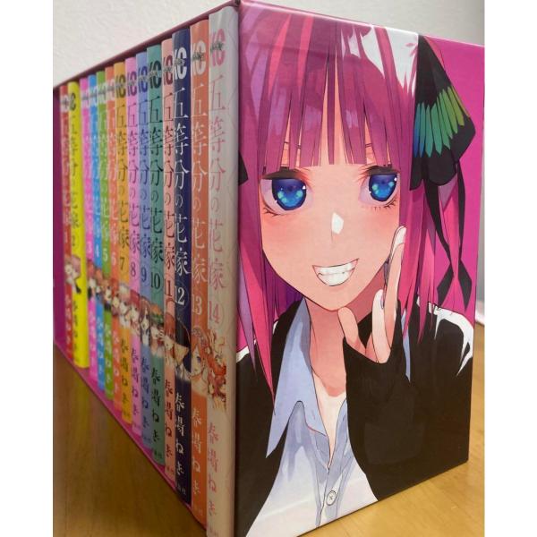 五等分の花嫁　1?14巻　全巻 収納ボックス　二乃　ver