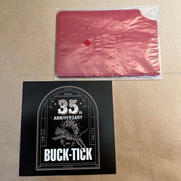BUCK-TICK fishtank限定　カードケース　&amp; ステッカー
