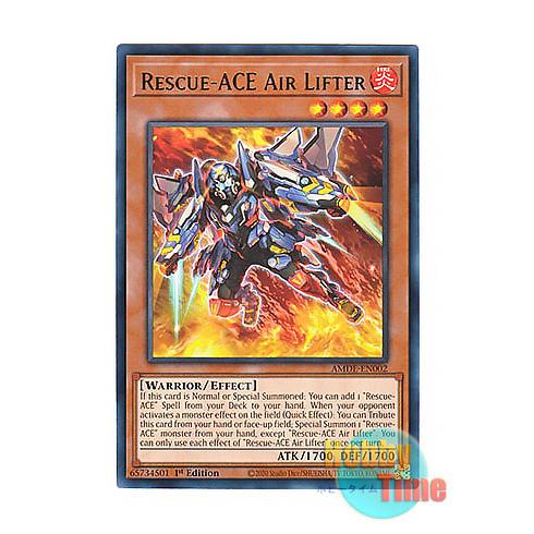 遊戯王 英語版 AMDE-EN002 Rescue-ACE Air Lifter R−ACEエアホイ...