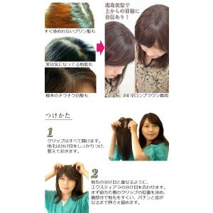 ヘアトップピース エクスティアラ ロングタイプの詳細画像4