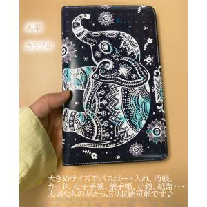 本革マルチケース 母子手帳 薬手帳 通帳入れ ...の詳細画像2