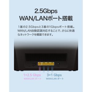 【Wi-Fi 7で家中爆速】HUAWEI Wi...の詳細画像5