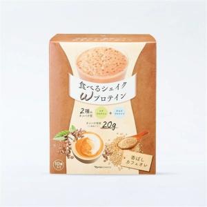 食べるシェイク Wプロテイン ジューシーいちご 357g(35.7g×10袋