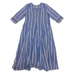 ヌキテパ ワンピース Cotton Stripe V Neck Dress レディース SIZE M NE QUITTEZ PAS 中古｜hugall