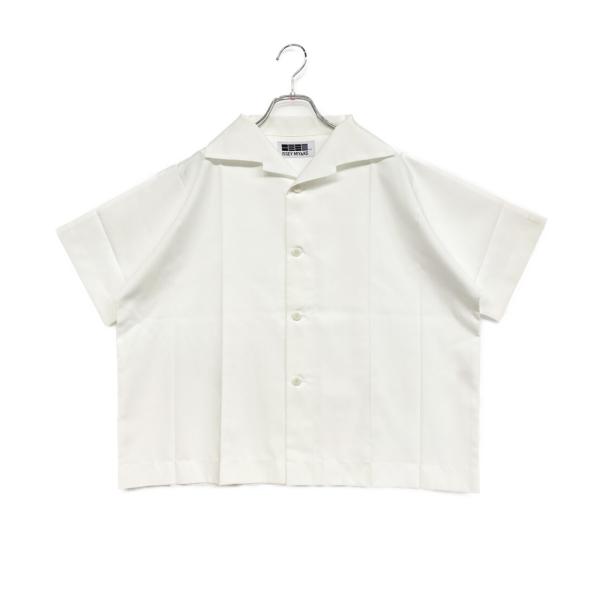 イッセイミヤケ ワンダースリーツーファイブ クロップド半袖シャツ IL13FJ532 レディース S...