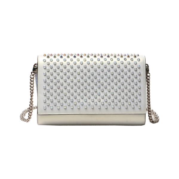 クリスチャンルブタン ショルダーバッグ PALOMA CLUTCH シルバー レディース Chris...