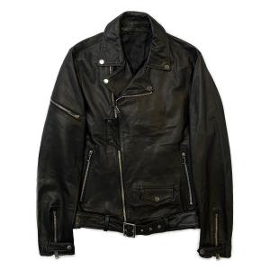 コスチュームナショナル レザーダブルライダースジャケット メンズ SIZE 48 CoSTUME NATIONAL HOMME 中古｜hugall