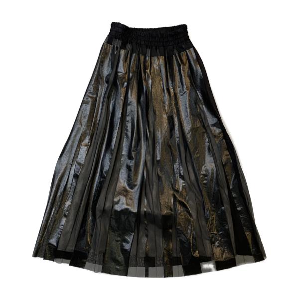 ナカガミ チュール スカート rubber print skirt 22AW レディース SIZE ...