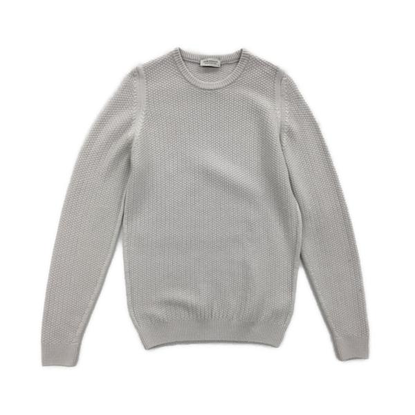 ジョンスメドレー ニット グレー メンズ SIZE S JOHN SMEDLEY 中古