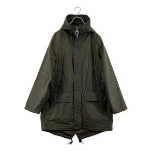 美品 マーガレットハウエル コート 579-3210002 カーキ メンズ