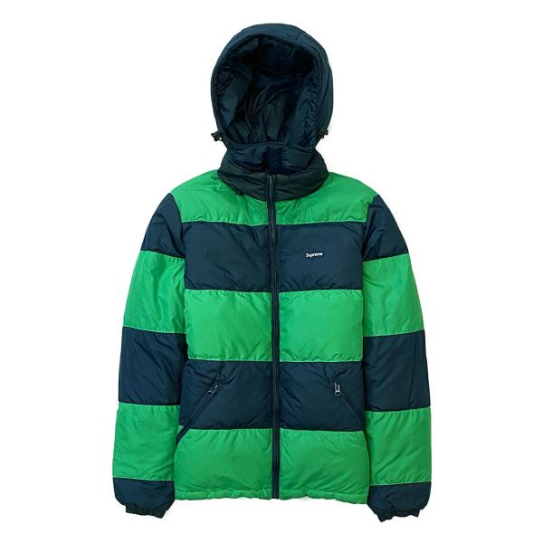 シュプリーム ダウンジャケット Reversible Striped Down Jacket メンズ...