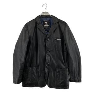 ネイバーフッド テーラードジャケット レザージャケット 牛革 メンズ SIZE S NEIGHBORHOOD 中古｜hugall