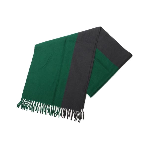 ヨウジヤマモトプールオム 80s 丸ロゴ ツートンマフラー メンズ YOHJI YAMAMOTO P...