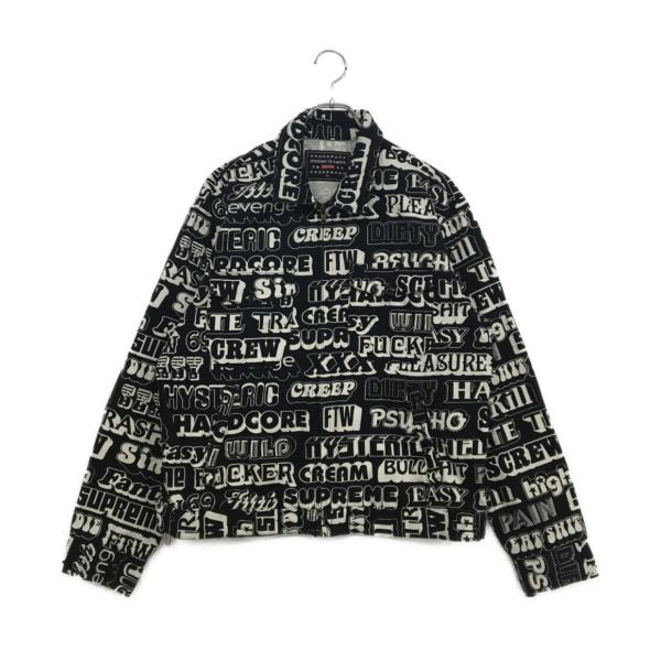 シュプリーム ヒステリックグラマー ワークジャケット テキスト メンズ SIZE M Supreme...