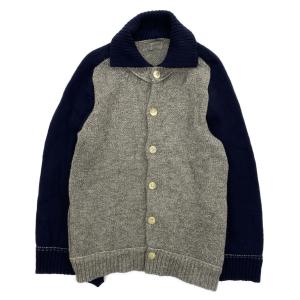 ヨウジヤマモトプールオム ニット オーバーサイズニットカーディガン 10aw メンズ SIZE 3 Yohji Yamamoto POUR HOMME 中古｜hugall