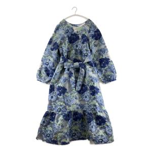 ディアシスターフッド 長袖ワンピース Flower Shower Dress インナー付き 23AW レディース SIZE FREE Dear Sisterhood 中古｜hugall