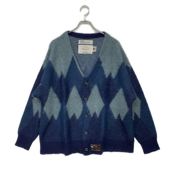 ビームス ダイリク カーディガン Mohair ArgyleKnit Cardigan メンズ SI...