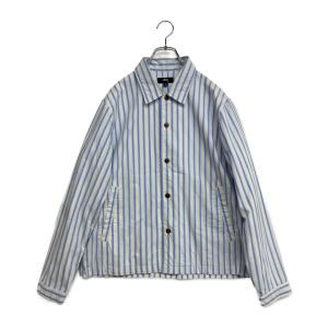 ステューシー ジャケット Coach Shirt Stripe 23SS 1110279 メンズ SIZE S STUSSY 中古