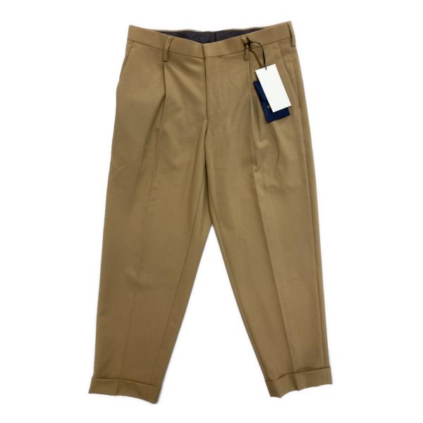 美品 カラー ウール混1タックパンツ 24SS 24SCM-P11110 メンズ SIZE 2 ko...