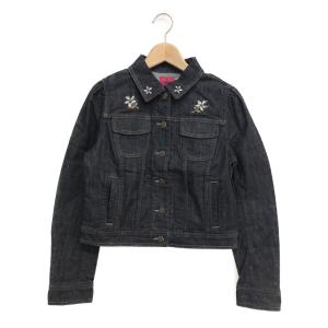 美品 デニムジャケット レディース SIZE 3 (L) DOLLY GIRL BY ANNA SUI 中古｜hugall