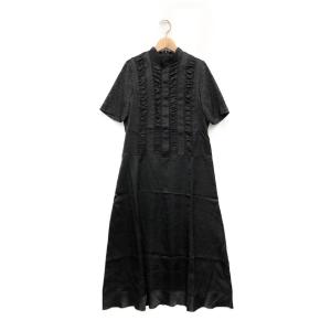 ヒロコビス 半袖ドレスワンピース ハイネック  RBEJN-01230 レディース SIZE 11 (M) HIROKO BIS 中古｜hugall