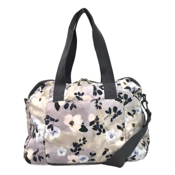 レスポートサック 花柄ボストンバッグ キャリーオンバッグ レディース  LeSportsac 中古