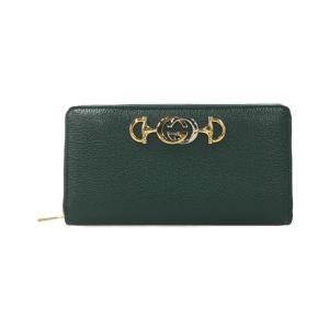 グッチ ラウンドファスナー長財布 ズゥミ 570661 1147 レディース GUCCI 中古｜hugall