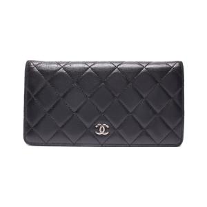 シャネル 長財布 タイムレス マトラッセ レディース CHANEL 中古｜hugall