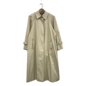 美品 アクアスキュータム トレンチコート バルマカーン ステンカラーコート レディース (M) Aquascutum 中古｜hugall