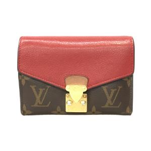 ルイヴィトン 三つ折り財布 ポルトフォイユ パラス コンパクト M67478 モノグラム レディース Louis Vuitton 中古｜hugall