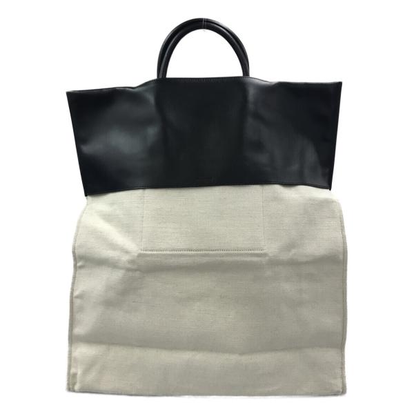 ジルサンダー トートバッグ レザー×リネン メンズ  Jil sander 中古