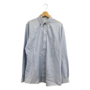 ブルックスブラザーズ 長袖チェックシャツ メンズ (M) Brooks Brothers 中古｜hugall