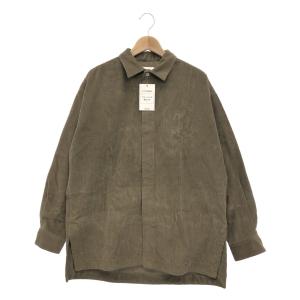 アンルート 長袖シャツ ブラウン 7311-299-0068 メンズ SIZE 3 (L) EN ROUTE 中古｜hugall