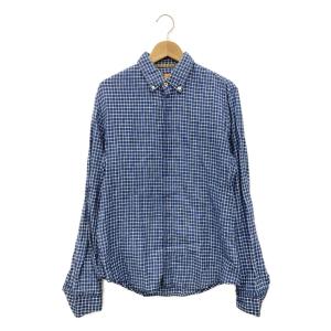 ヒューゴボス 長袖ギンガムチェックシャツ メンズ SIZE M (M) HUGO BOSS 中古｜hugall