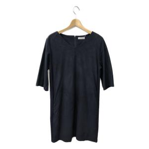 バーニーズニューヨーク スエード風 長袖ワンピース レディース SIZE F (M) BARNEYS NEWYORK 中古｜hugall