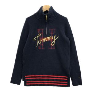 トミーヒルフィガー ハーフジップニット レディース SIZE S (S) TOMMY HILFIGER 中古｜hugall