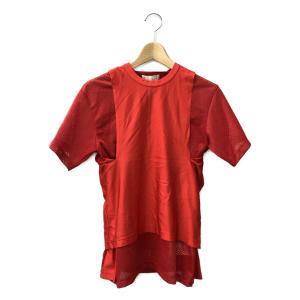 コムデギャルソン 半袖Tシャツ ドッキングメッシュTシャツ レディース SIZE S (S) COMME des GARCONS 中古｜hugall