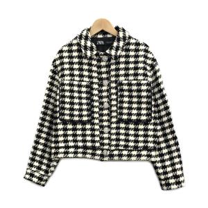 美品 ザラ ショート丈ジャケット レディース SIZE S (S) ZARA 中古｜hugall