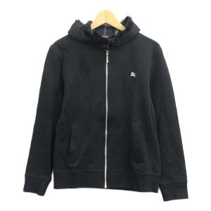 バーバリーブラックレーベル フルジップパーカー レディース SIZE 2 (M) BURBERRY BLACK LABEL 中古｜hugall