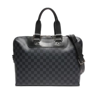 ルイヴィトン ビジネスバッグ ブリーフケース ポルトドキュマン N42241 ダミエコバルト メンズ  Louis Vuitton 中古｜hugall