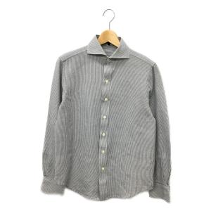 美品 デザインワークス 長袖シャツ ストライプ メンズ SIZE 46 (M) DESIGNWORKS 中古｜hugall