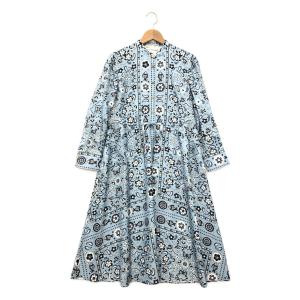 美品 トリーバーチ 長袖ワンピース レディース SIZE 2 (M) TORY BURCH 中古｜hugall