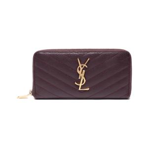 サンローランパリ ラウンドファスナー長財布 レディース SAINT LAURENT PARIS 中古｜hugall