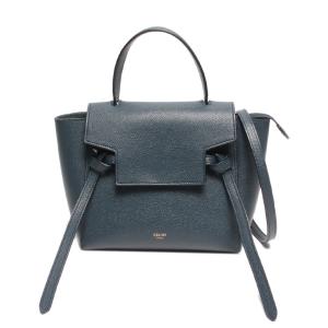 セリーヌ 2wayレザーハンドバッグ ナノ ベルトバッグ  レディース  CELINE 中古｜hugall