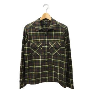 ステューシー 長袖チェックシャツ メンズ SIZE M (M) STUSSY 中古｜hugall